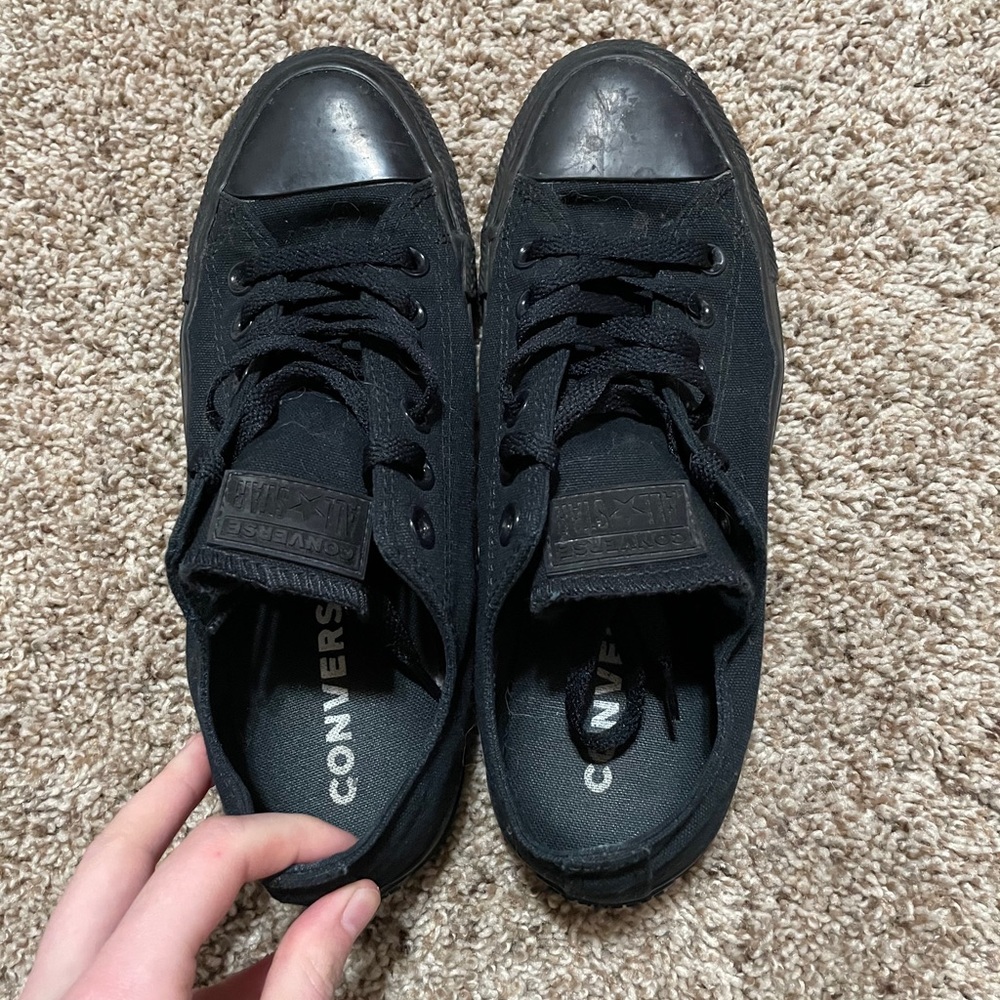 Black Converse All Stars